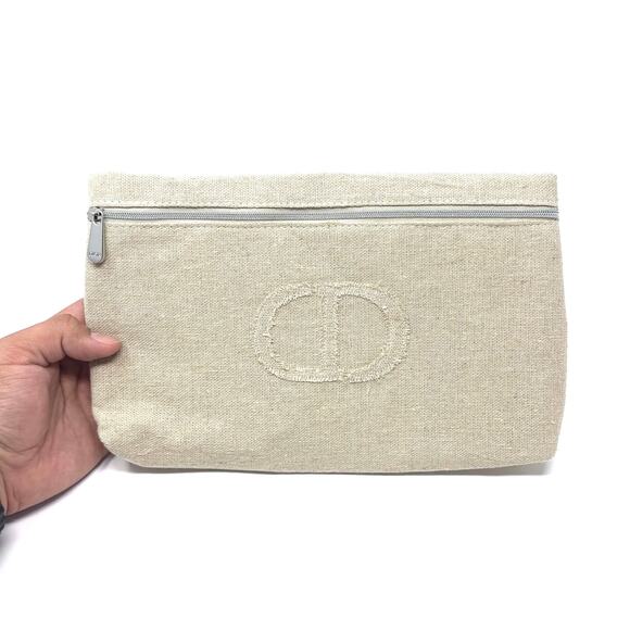 Dior Canvas Zipper Pouch - Picture 10 of 12